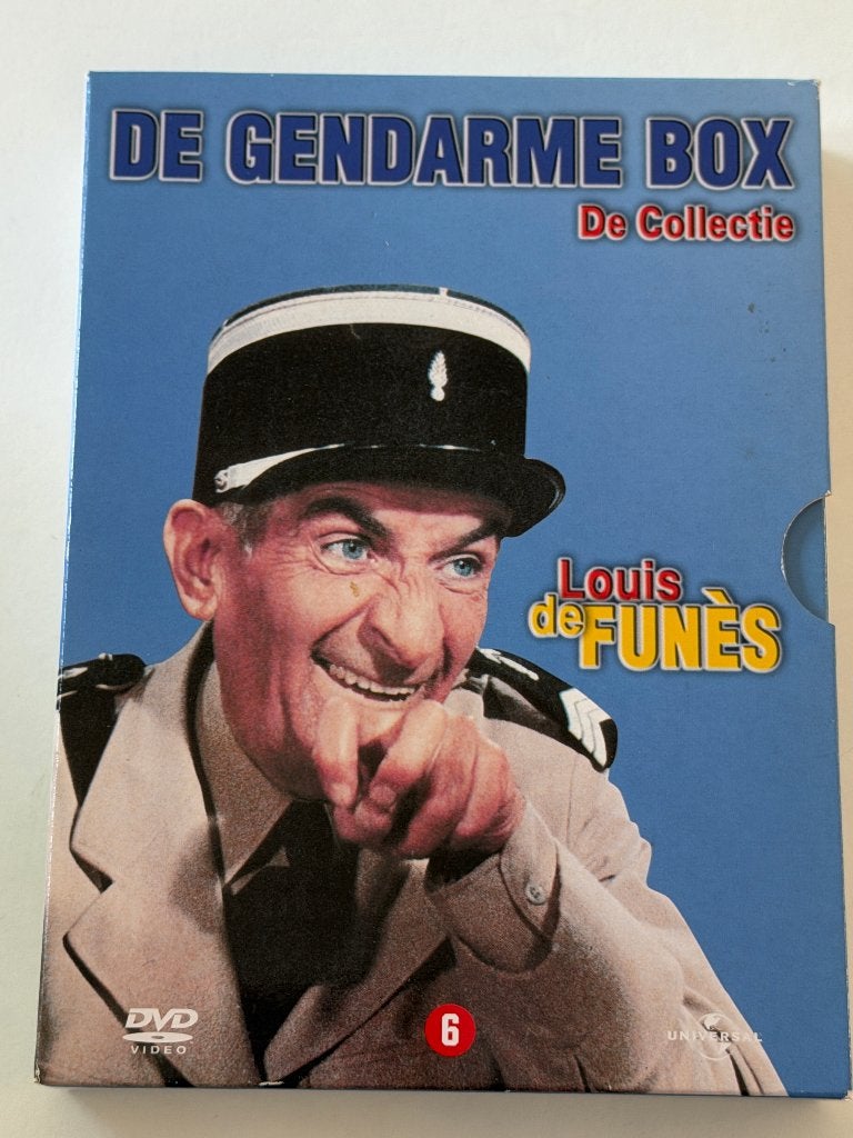 Louis De Funès - De Gendarme Box (6-DVD Box), Nederlands, Ophalen of Verzenden, Vanaf 6 jaar, Frans