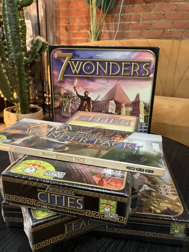 7 Wonders + 4 expansies, Ophalen, Nieuw