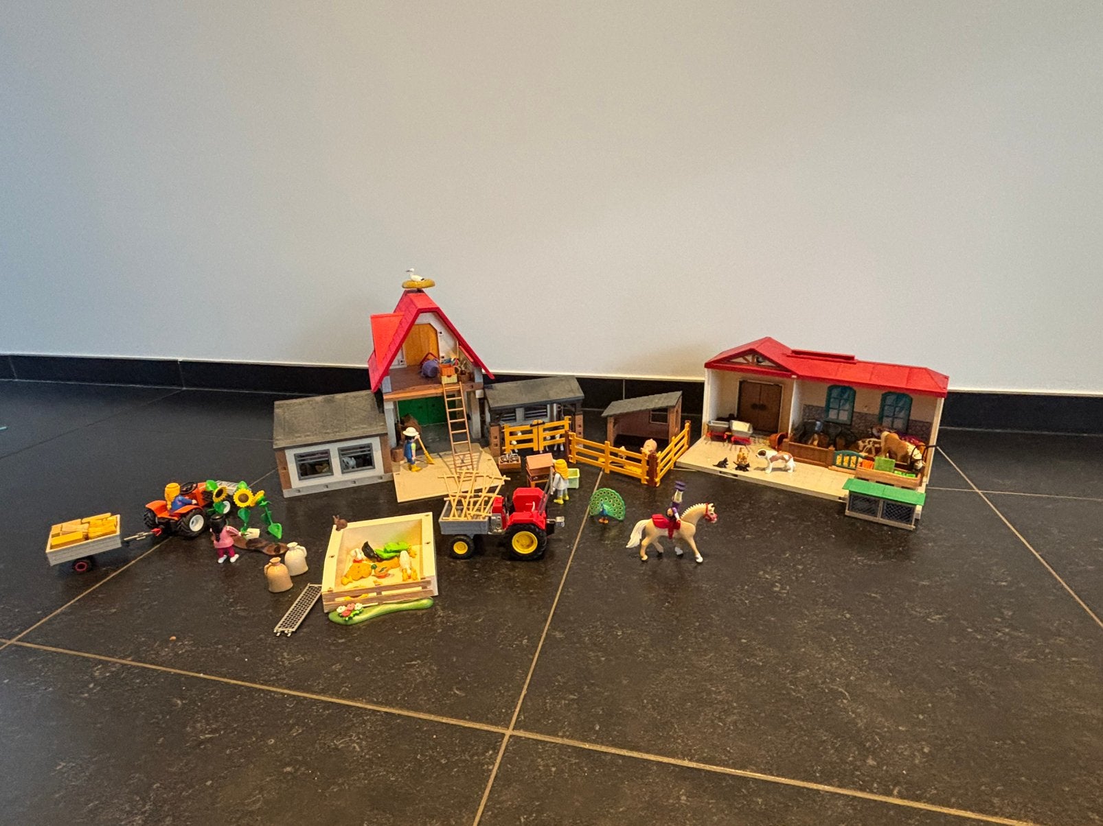 Playmobil boerderij, Ophalen, Gebruikt