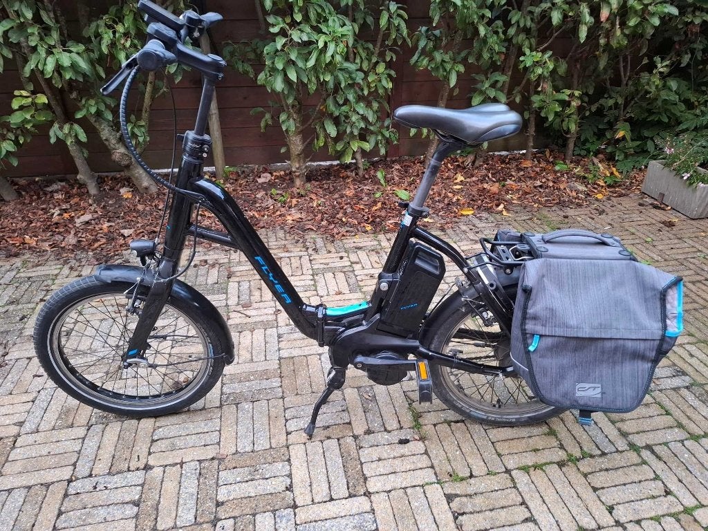 Elektrische plooifiets Flyer Pluto, Enlèvement, Utilisé, 50 km par batterie ou plus, Autres marques