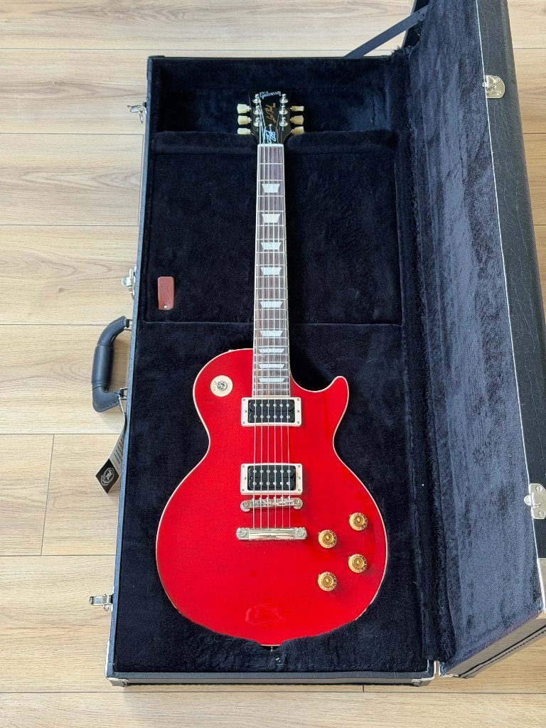 Gibson Slash Signature Les Paul Standard Limited 4 - Cherry, Musique & Instruments, Instruments à corde | Guitares | Électriques
