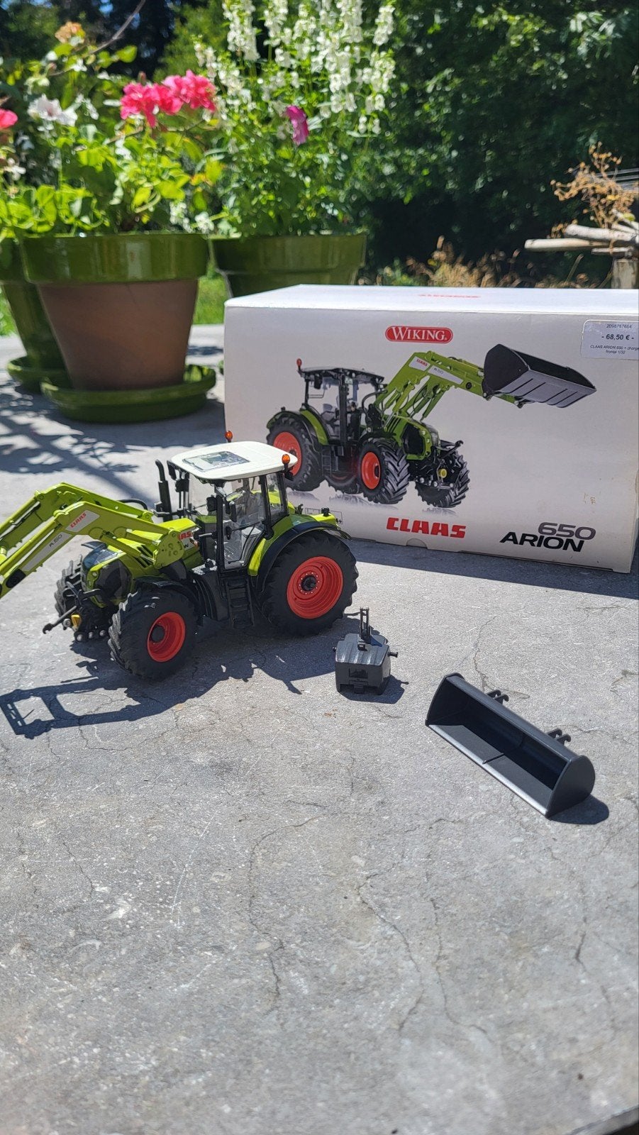 Wiking 1:32 Claas Arion 650, Ophalen of Verzenden