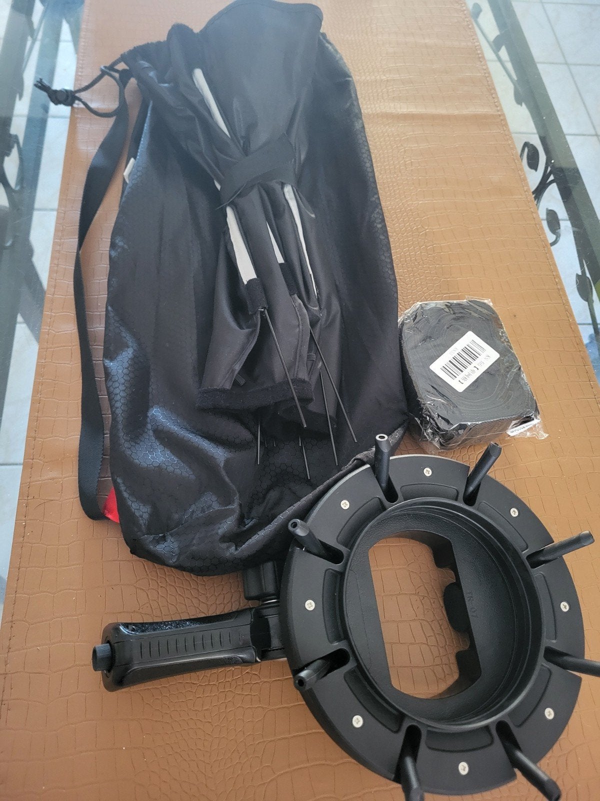 triopo 55cm octagon softbox, Ophalen of Verzenden, Zo goed als nieuw, Inclusief draagtas