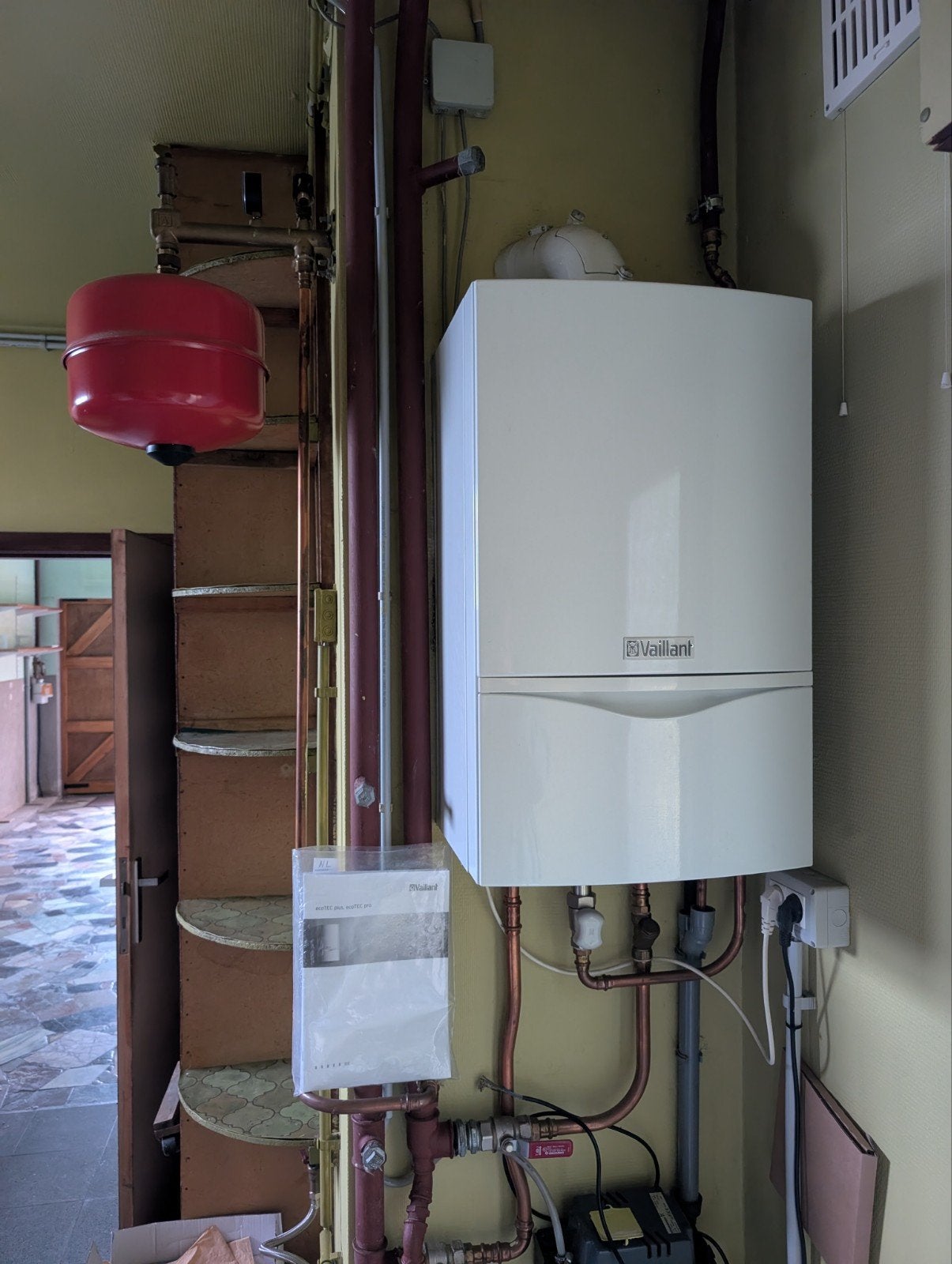 Vaillant chauffageketel in prima staat, Ophalen, Zo goed als nieuw, Aardgas, Boiler
