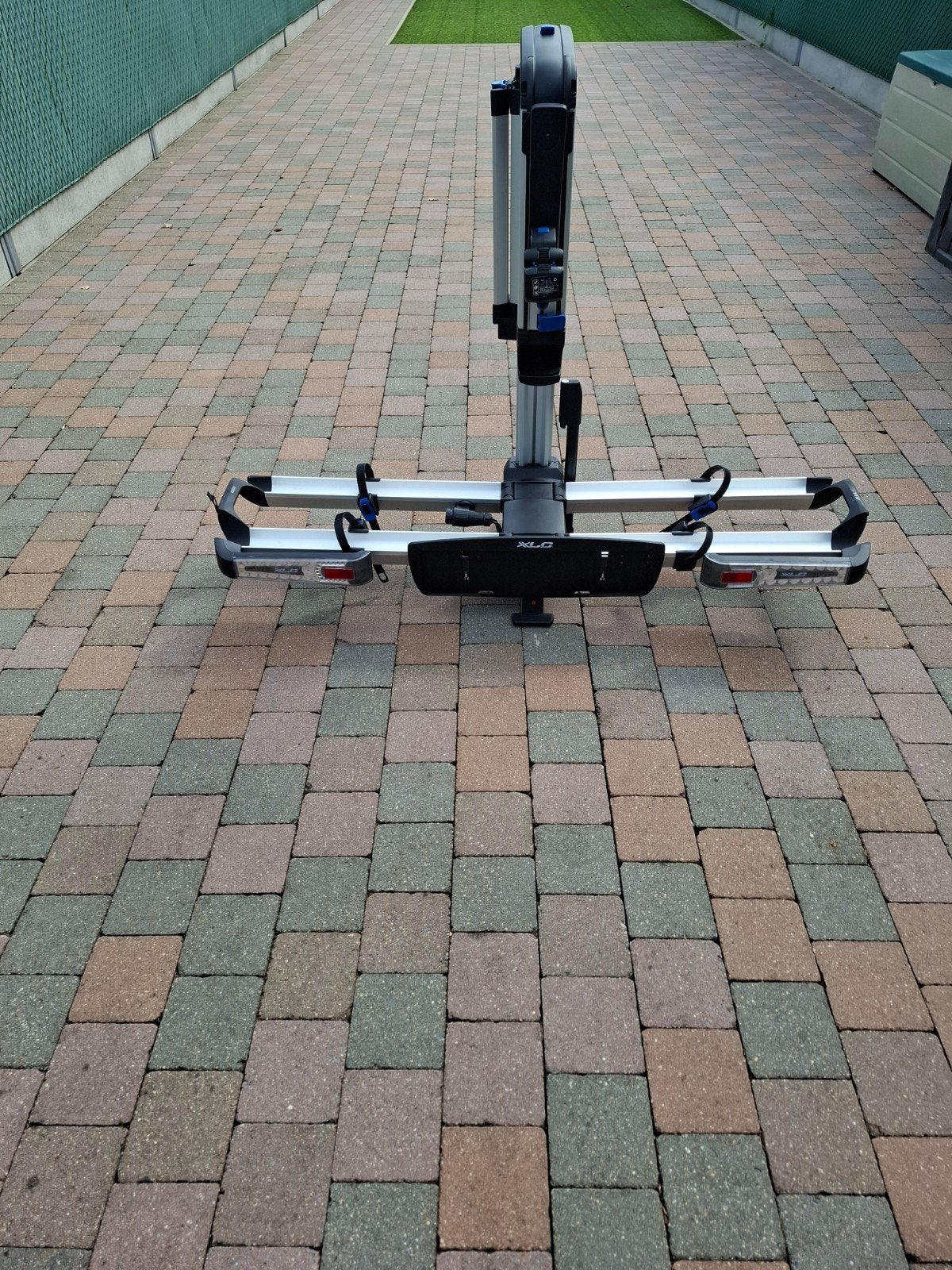 XLC almada work-e fietsendrager + oprijgoot, Ophalen