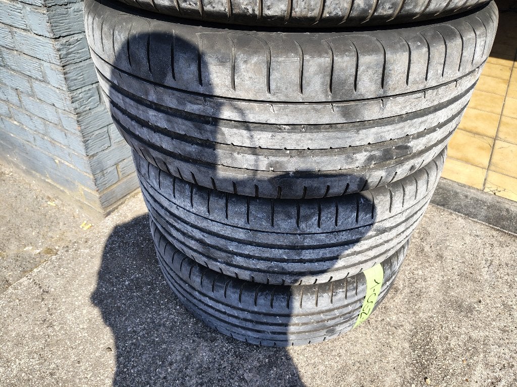 4 pneus été 255/55/19 Goodyear, 255 mm, Pneus été, Pneu(s), Utilisé