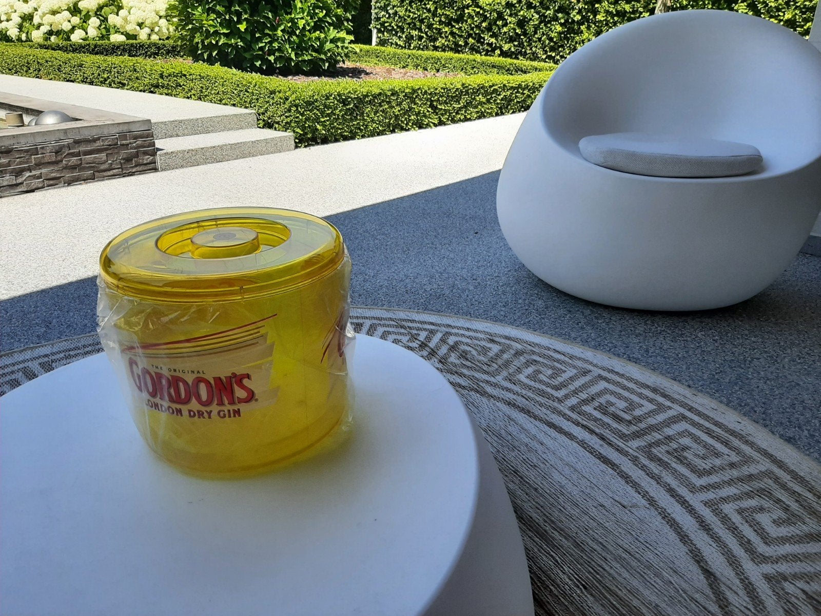 Vintage ijsemmer Gordon´s London Dry Gin, Verzamelen, Ophalen, Verpakking