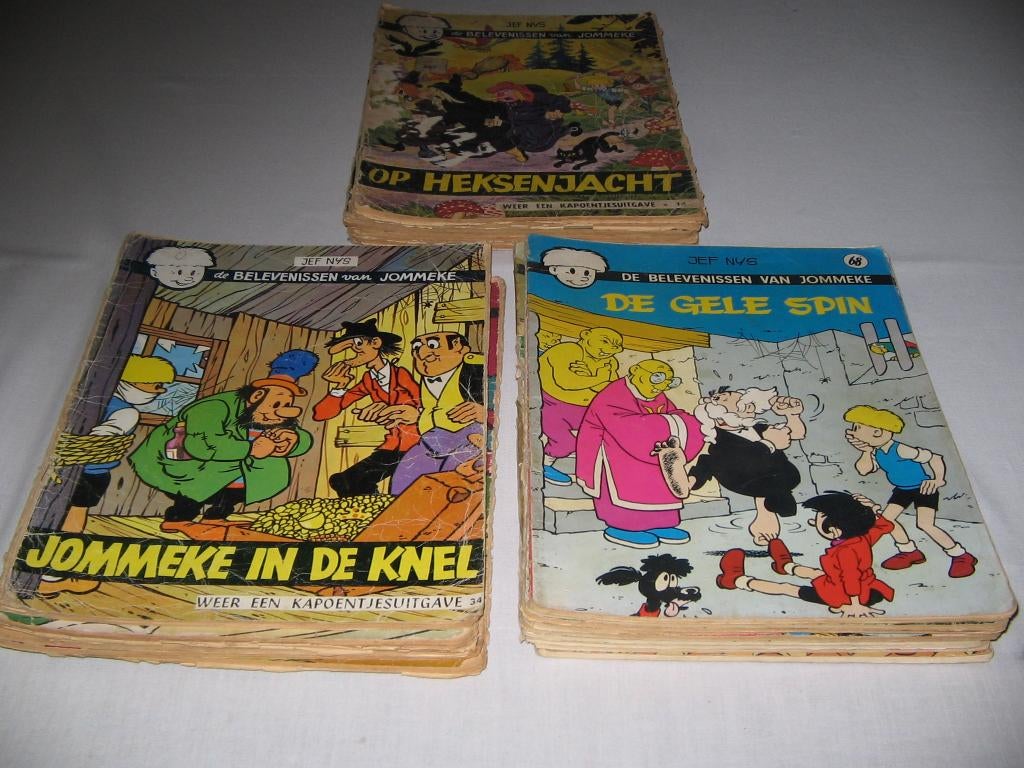 Jommeke : Pakket van 22 stuks, Boeken, Meerdere stripboeken, Ophalen of Verzenden, Gelezen, Jef  Nys