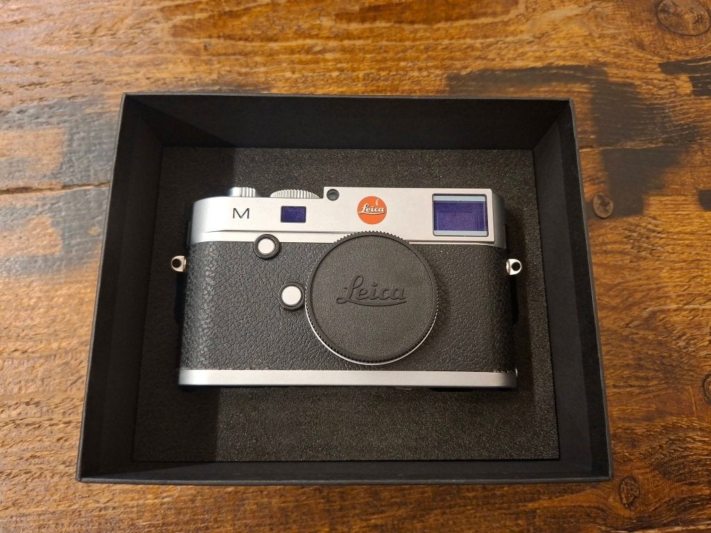 Leica M (Typ 240) Silver Chrome – Boîte complète – Bon état, Enlèvement ou Envoi