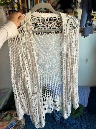 Boho omslagdoek, Kleding | Dames, Ophalen, Rebellious fashion, Beige, Zo goed als nieuw