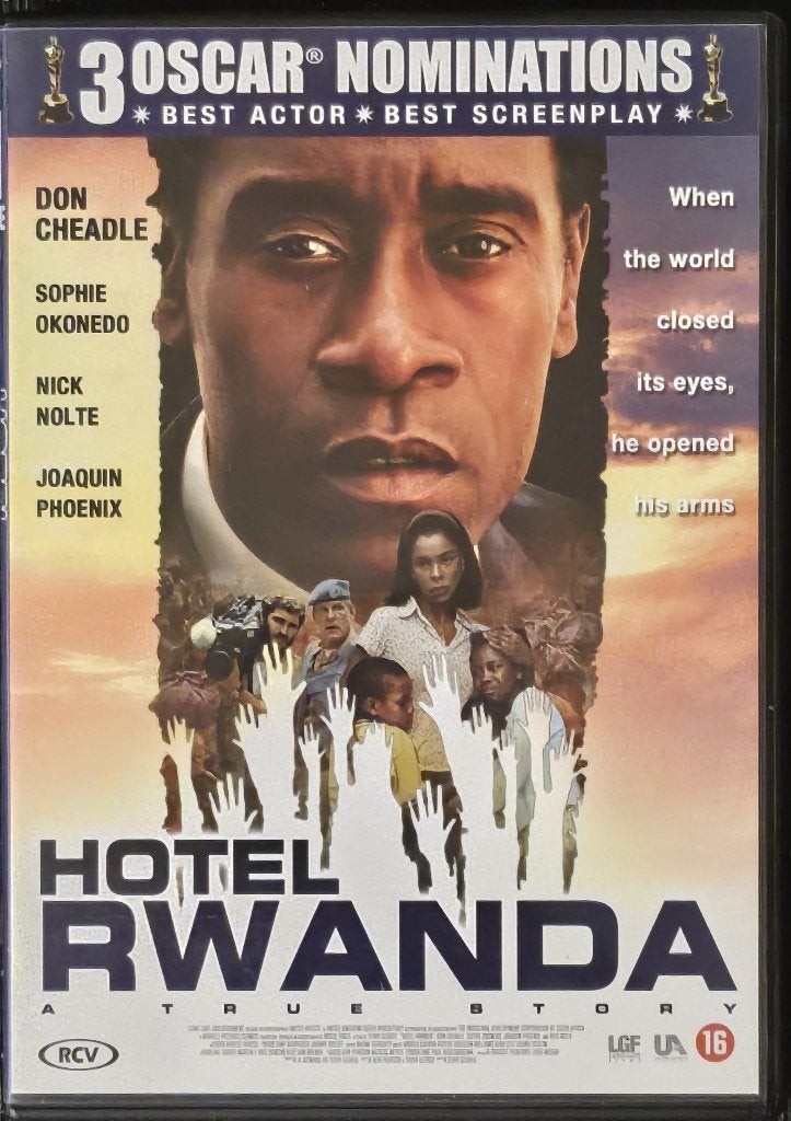 Hotel Rwanda (2004), Cd's en Dvd's, Dvd's | Drama, Engels, Waargebeurd drama, Nederlands, Ophalen of Verzenden
