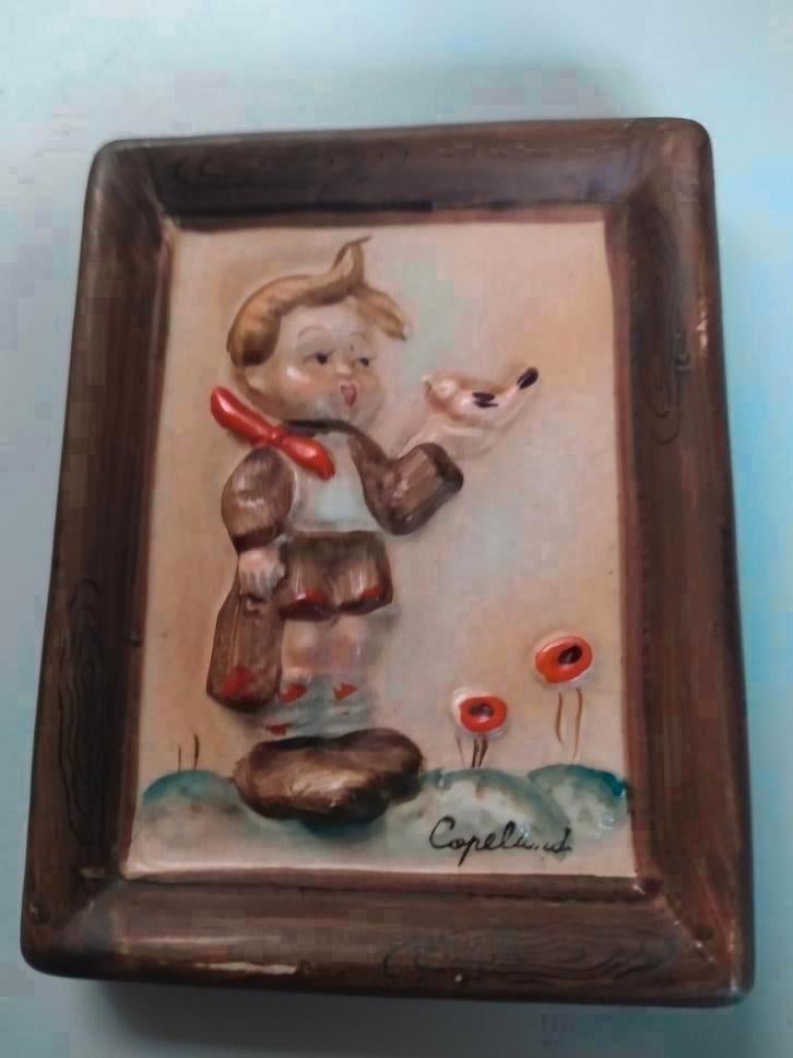 Vintage porseleinen kadertje, Copeland, Enlèvement ou Envoi