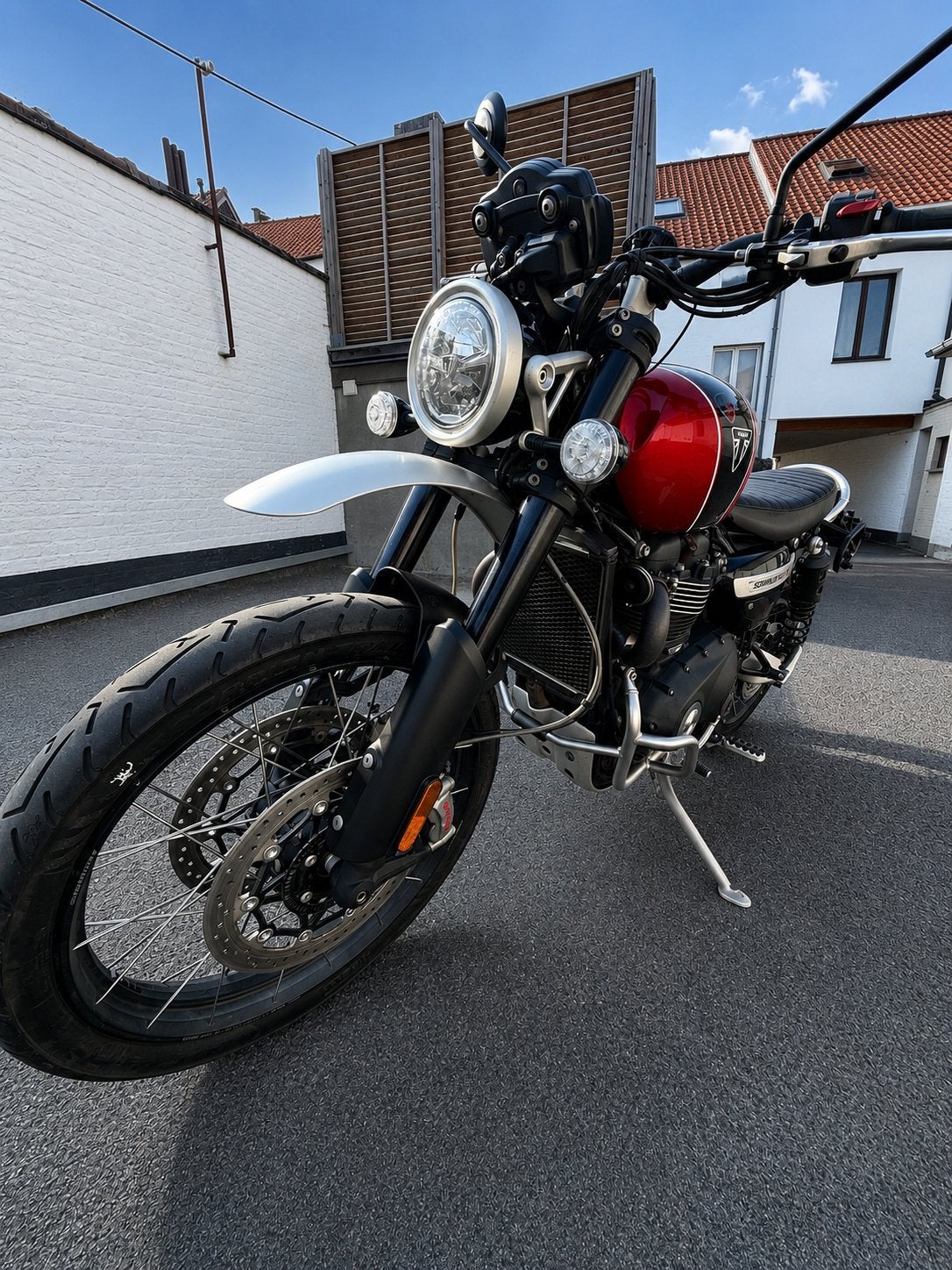 Triumph scrambler 1200 XC, Permis Moto A, Occasion, Plus de 35 kW, 2 cylindres