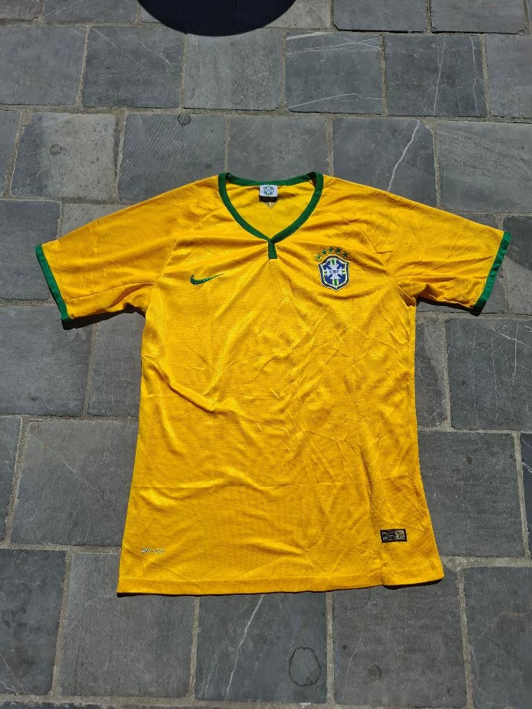 Brazil shirt 2014, Maat 52/54 (L), Geel, Nike, Ophalen of Verzenden