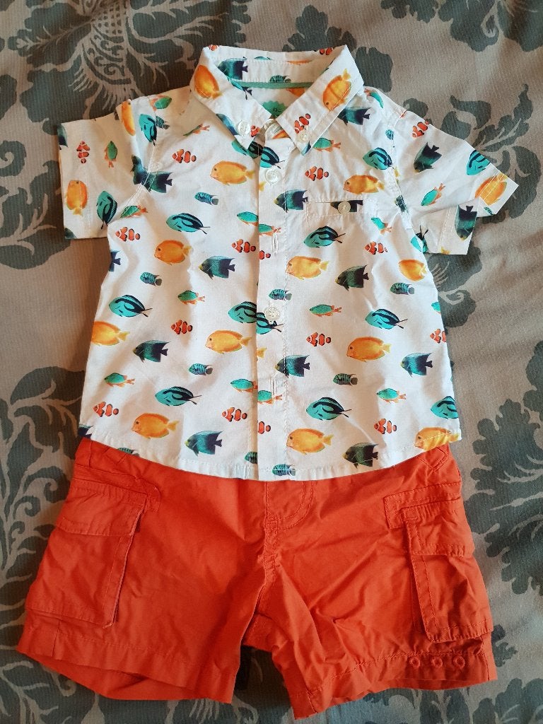 Babyset 6M, Kinderen en Baby's, Ophalen of Verzenden, Gebruikt, Jongetje, Setje