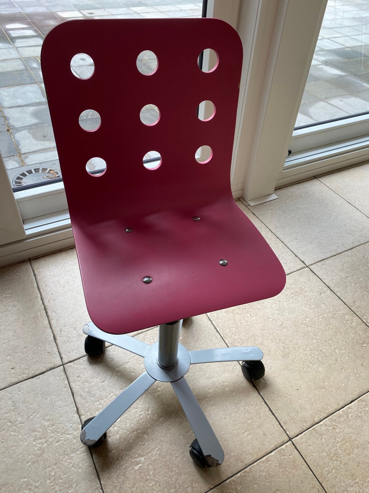 Kinder bureaustoel, Enlèvement, Utilisé, Rose, Chaise de bureau
