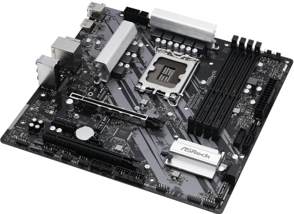 Asrock Z690M Phantom Gaming 4 Socket 1700 moederbord, DDR4, Ophalen of Verzenden, Bijsterhuizen 1111 , Nijmegen Gelderland, NL