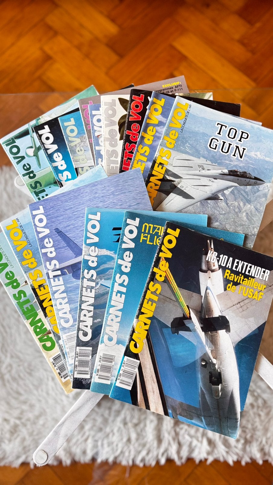 Lot de magazines Carnets de vol, Enlèvement ou Envoi, Comme neuf