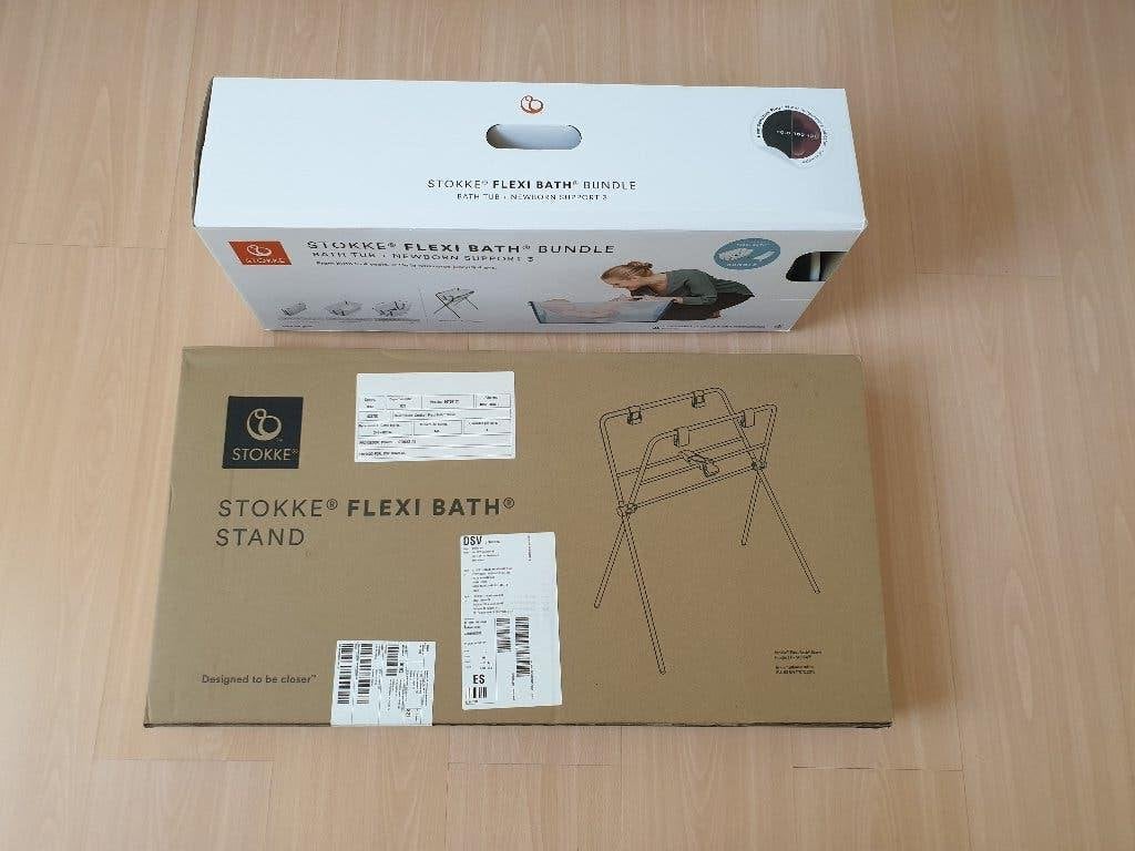 Nieuw en ongebruikt Stokke opvouwbaar bad met steun, Kinderen en Baby's, Badjes en Verzorging, Nieuw, Badje, Overige merken, Ophalen