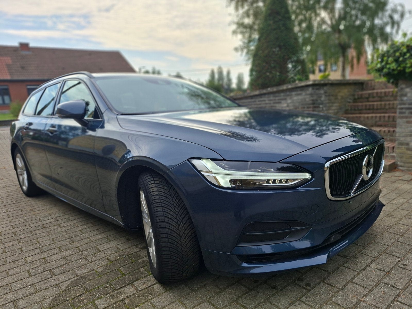 Volvo V90 D3 Automaat., Auto's, Dealer onderhouden, V90, 4 cilinders, 1969 cc