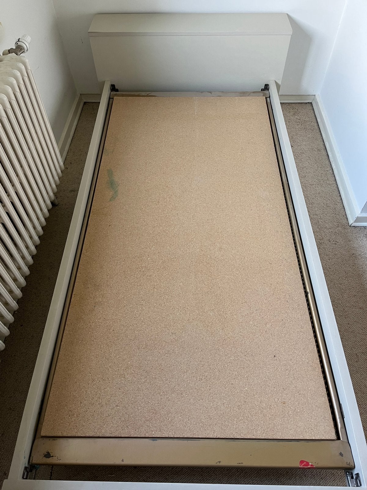 Eenpersoonsbed, Huis en Inrichting, Ophalen, Overige materialen, Gebruikt, 90 cm