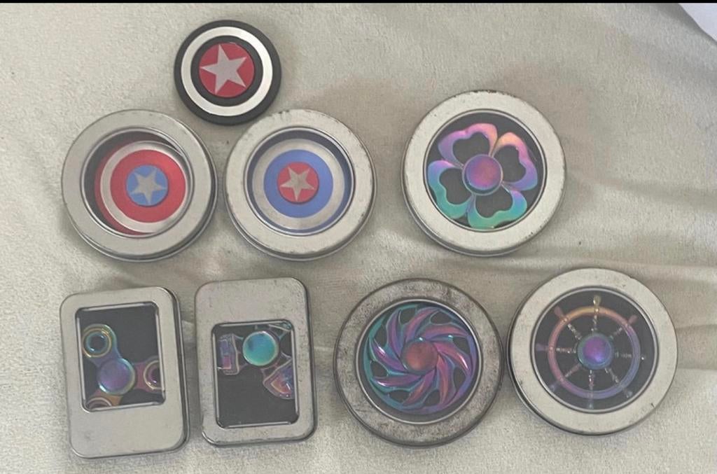 Speciale fidget spinners, Games en Spelcomputers, Ophalen, Zo goed als nieuw