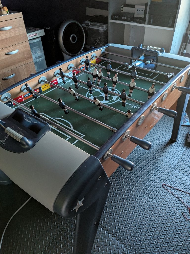 Kicker Tafel Plastiek, Ophalen, Gebruikt