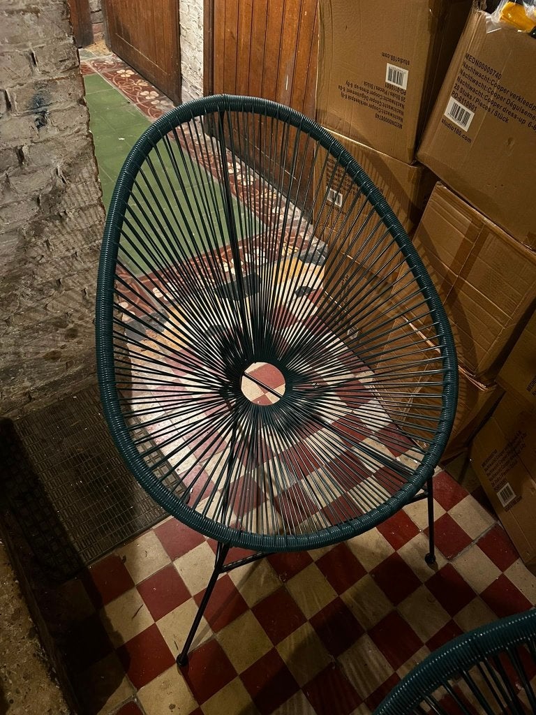 Chaises de jardin, Maison & Meubles, Trois, Comme neuf, Enlèvement, Autres matériaux