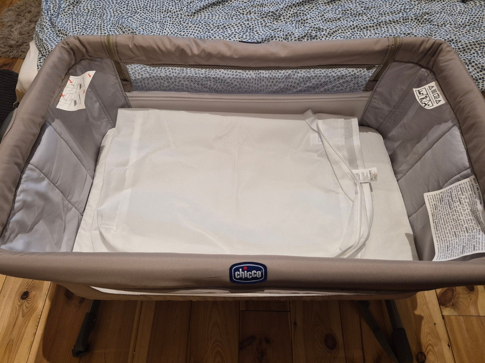 Co-sleeper, Ophalen, Zo goed als nieuw