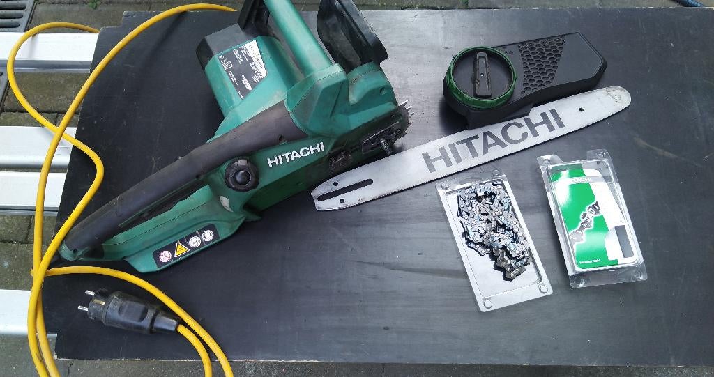 HITACHI kettingzaag, nieuwe ketting en Reciprozaag, Ophalen of Verzenden, Kettingzaag, Hitachi