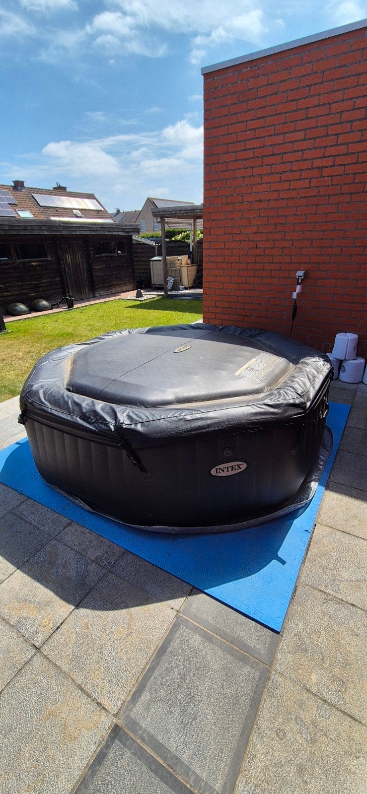 Intex Jet & Bubbel Spa 6 personen, Tuin en Terras, Bubbelbaden en Hottubs, Ophalen