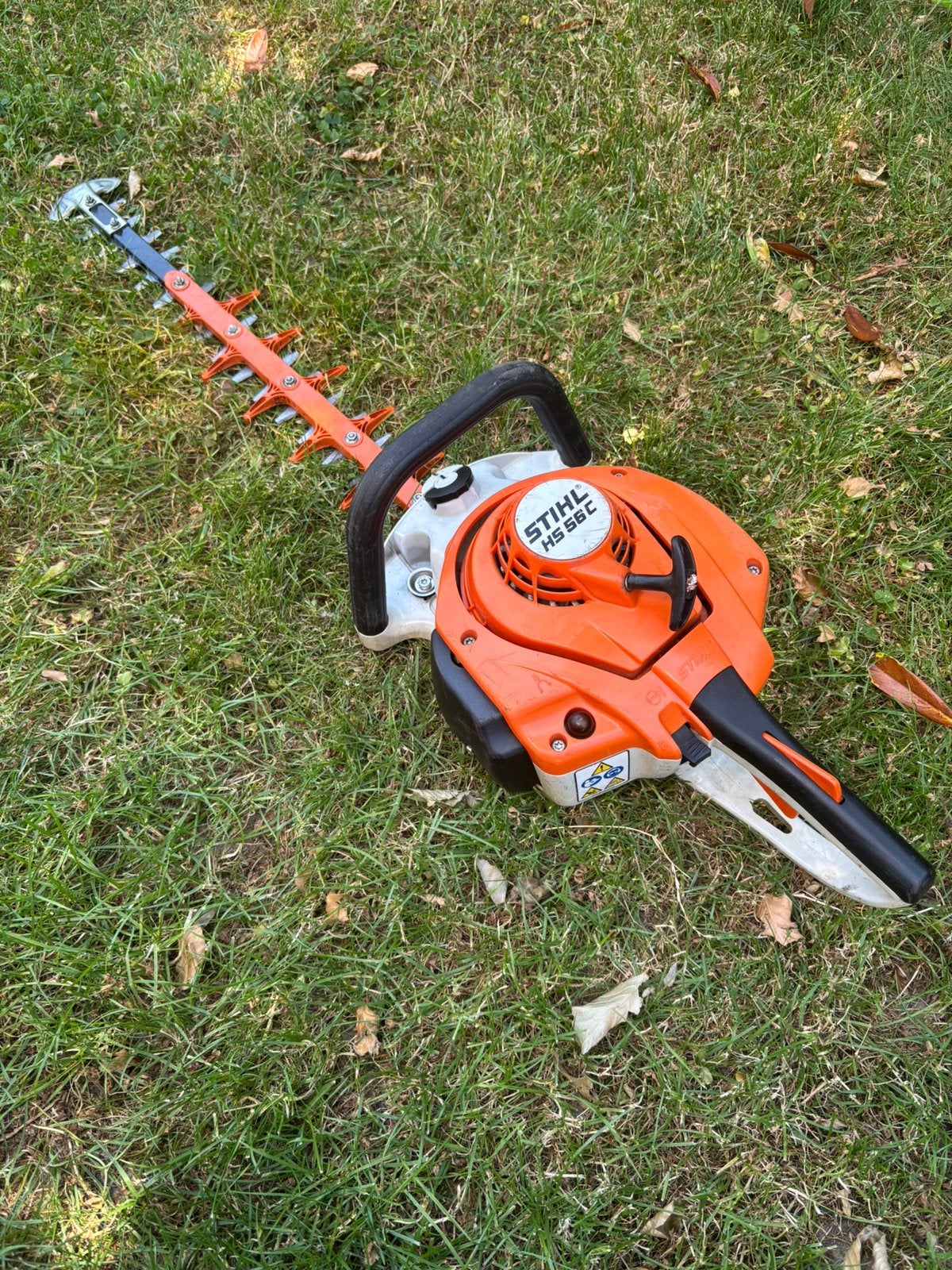 Stihl hs56c, Tuin en Terras, Heggenscharen, Ophalen, Gebruikt, Benzine