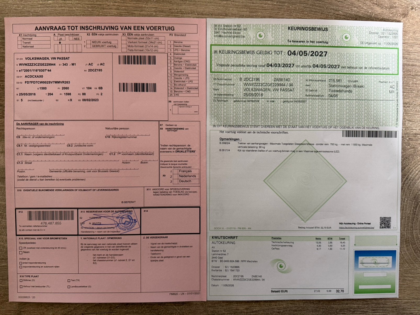 Volkswagen Passat 1.6 TDI Automaat/Euro 6B/Camera/GEKEURD, Autos, Achat, Euro 6, Entreprise, Commande vocale