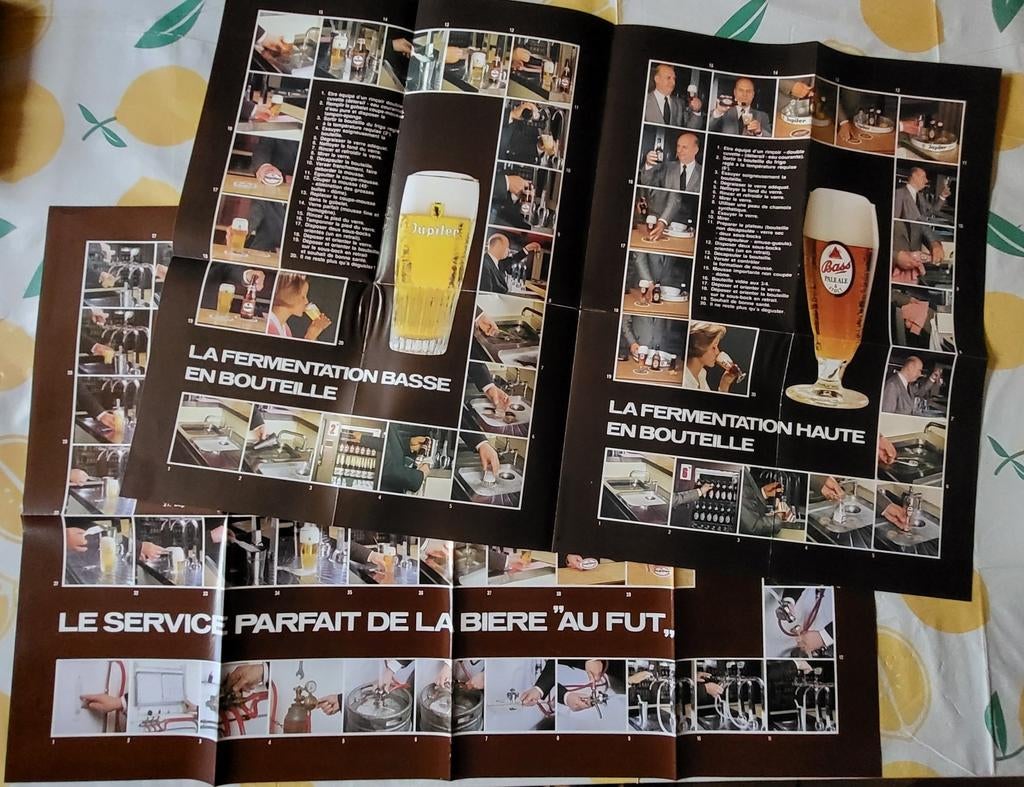 2 posters Jupiler Jupille Bass pale ale abinbev, Envoi, Jupiler