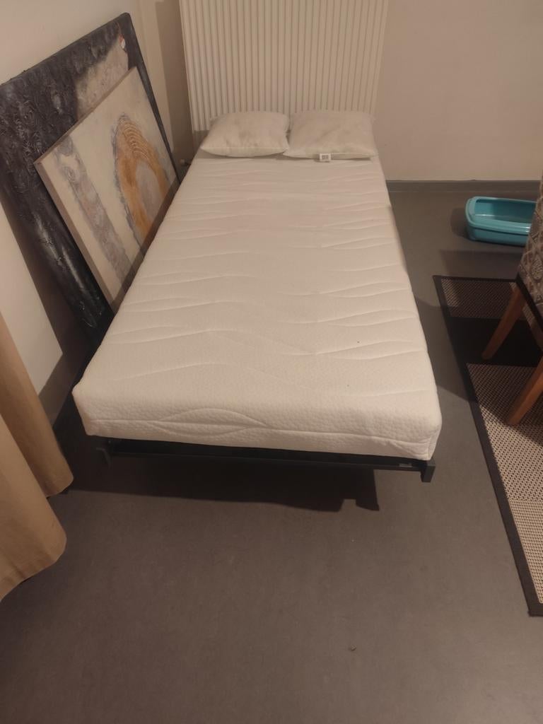 Une literie record pour un sommeil de qualité, 90 cm, Enlèvement, Une personne, Comme neuf