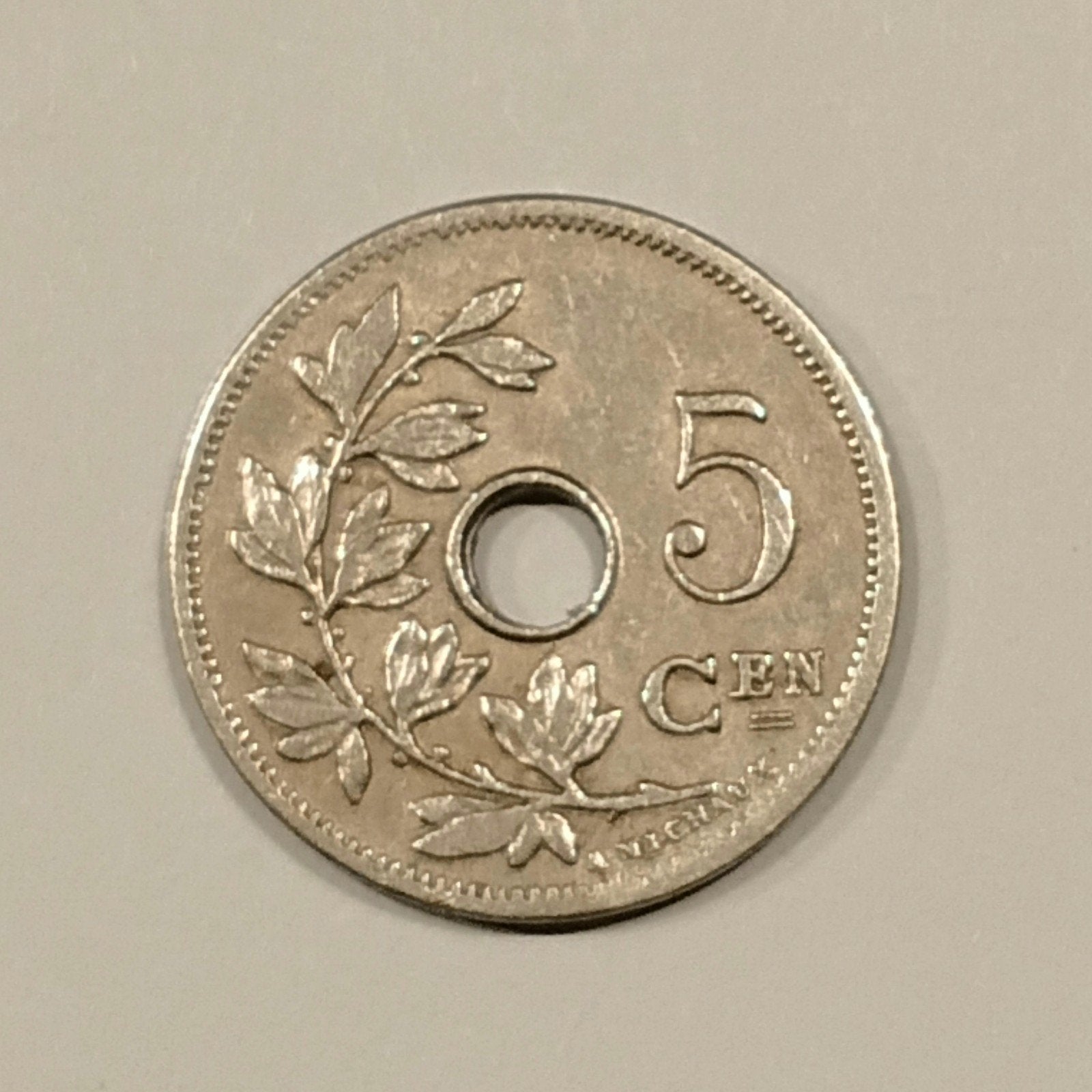 Belgique 5 cents 1904 VL (1996), Enlèvement ou Envoi, Monnaie en vrac