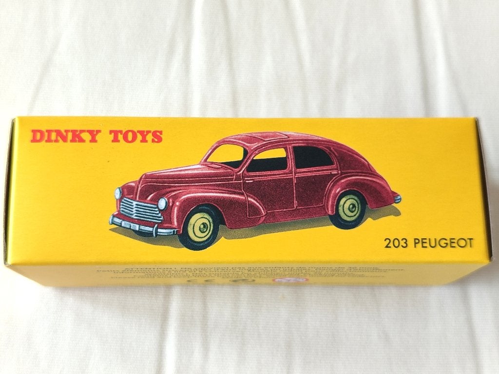 Lege doos _ Dinky Atlas _ Peugeot 203 _ ref. 24R, Ophalen of Verzenden, Nieuw, Auto, Dinky Toys