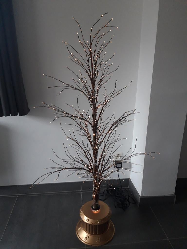 Glasvezel boom zo goed als nieuw, Diversen, Kerst, Ophalen, Nieuw