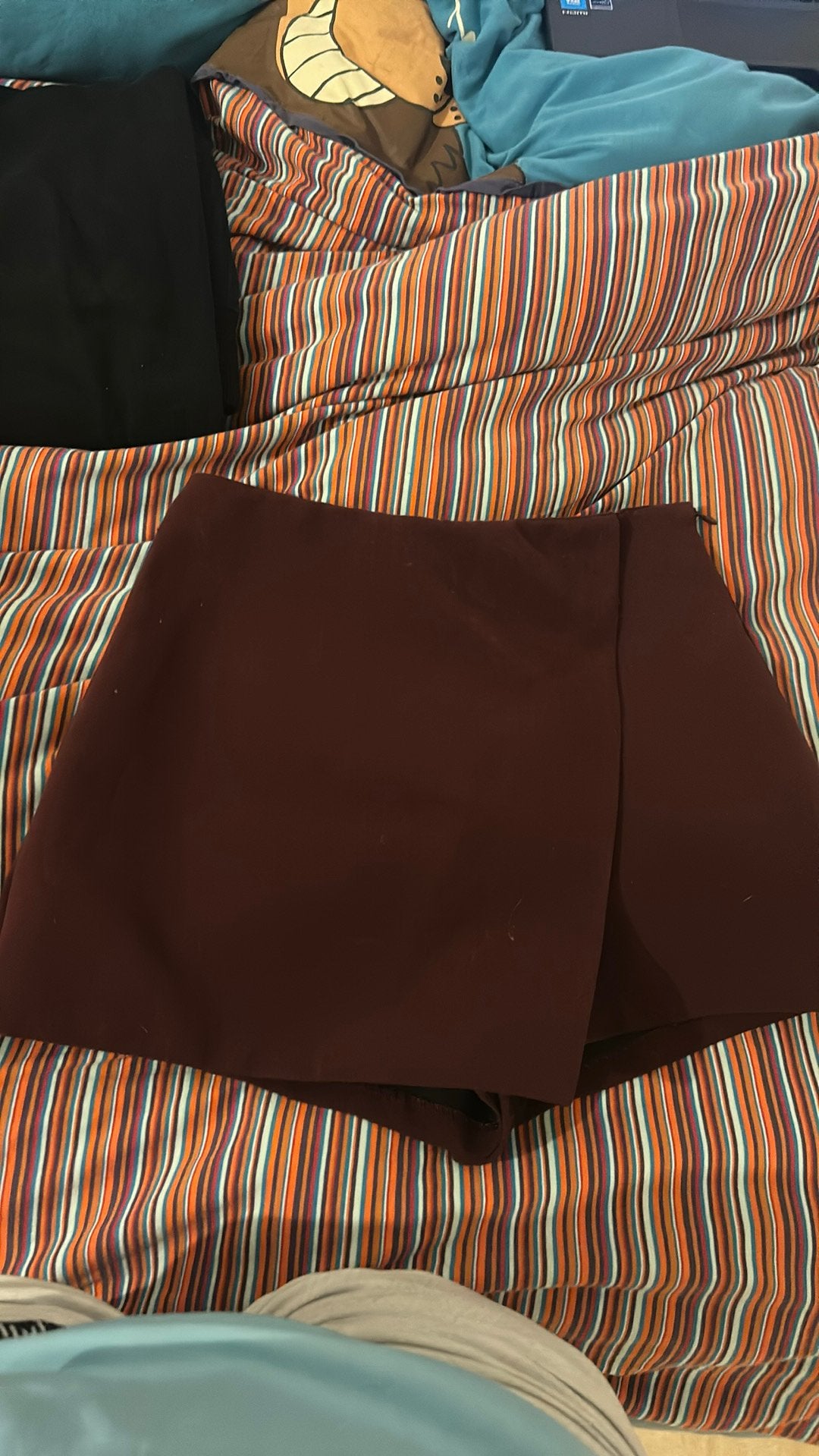 Donker rode rok, Kleding | Dames, Rokken, Ophalen, Zo goed als nieuw