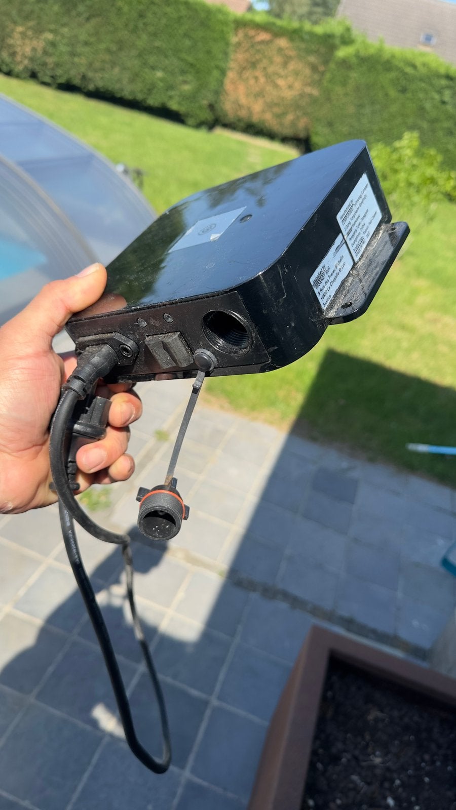 Zwembadrobot sturing, Ophalen, Zo goed als nieuw