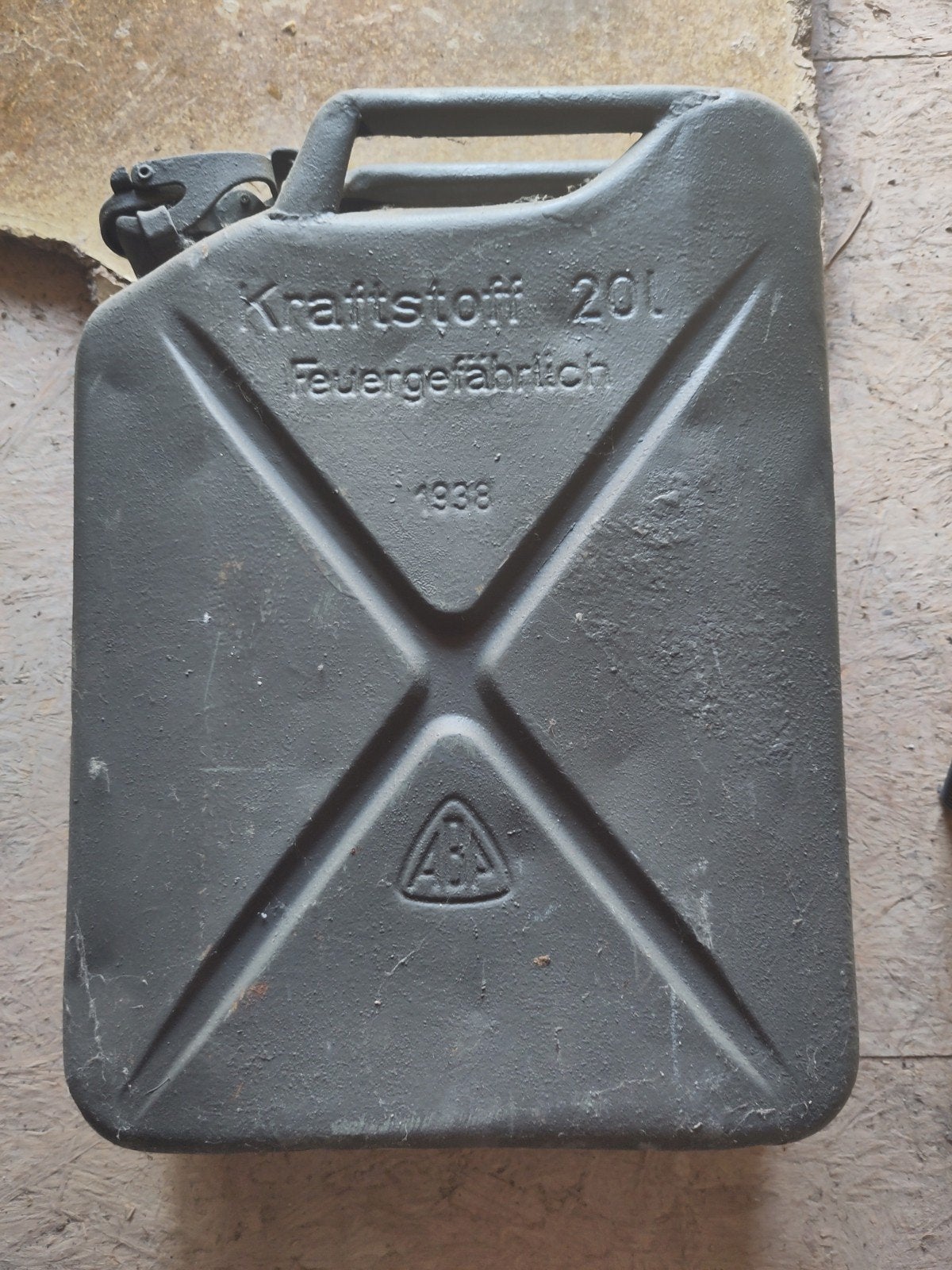 jerrican allemand ww2, Enlèvement, Armée de terre, Autres types