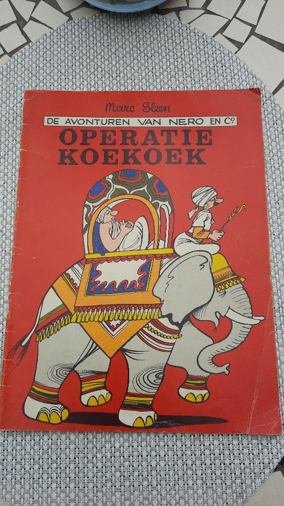 NERO operatie Koekoek, Eén stripboek, Ophalen, Gelezen, Marc Sleen