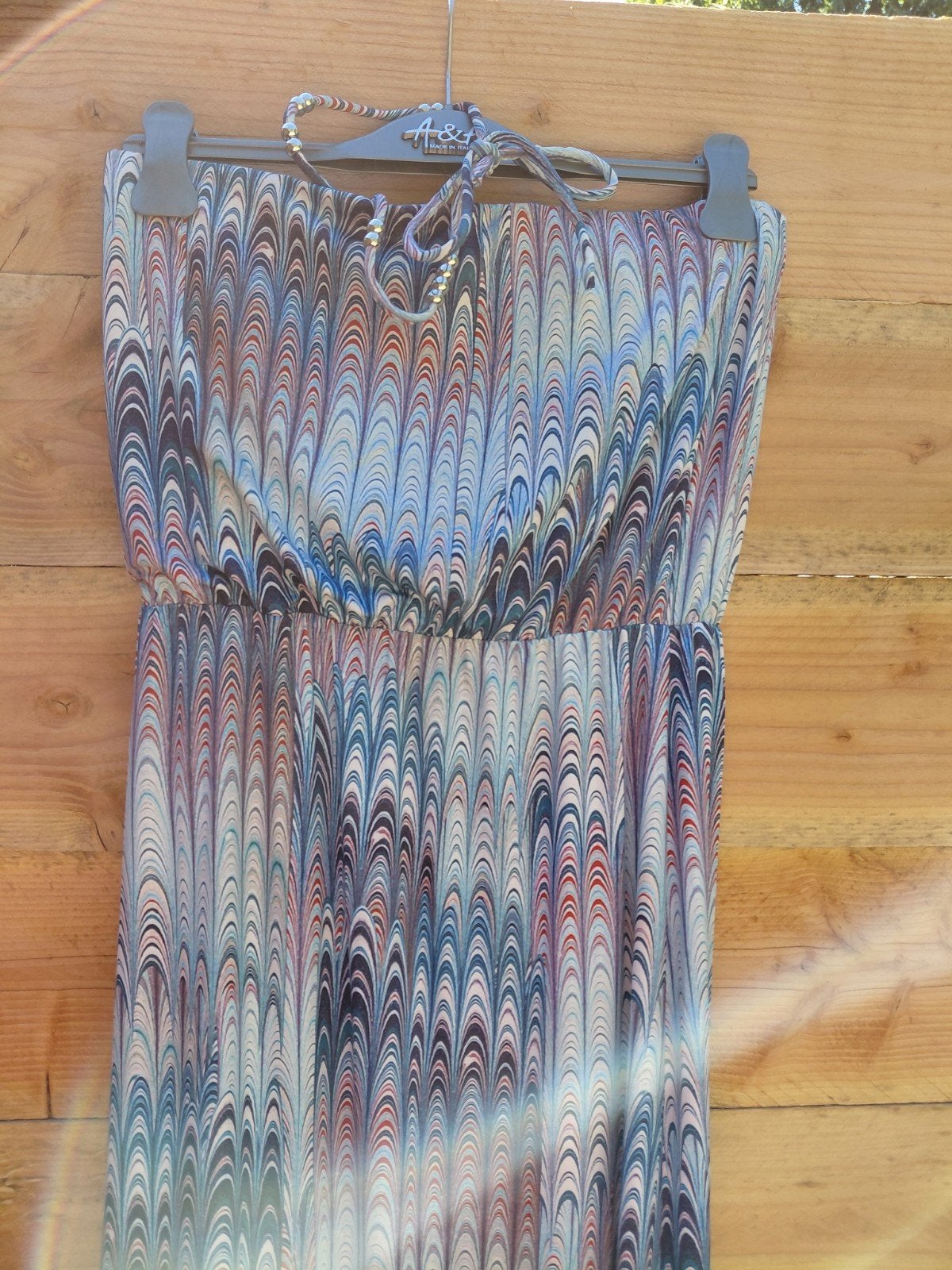 K-Design langer kleed, nieuw, maat M, Kleding | Dames, K-design, Blauw, Nieuw, Ophalen