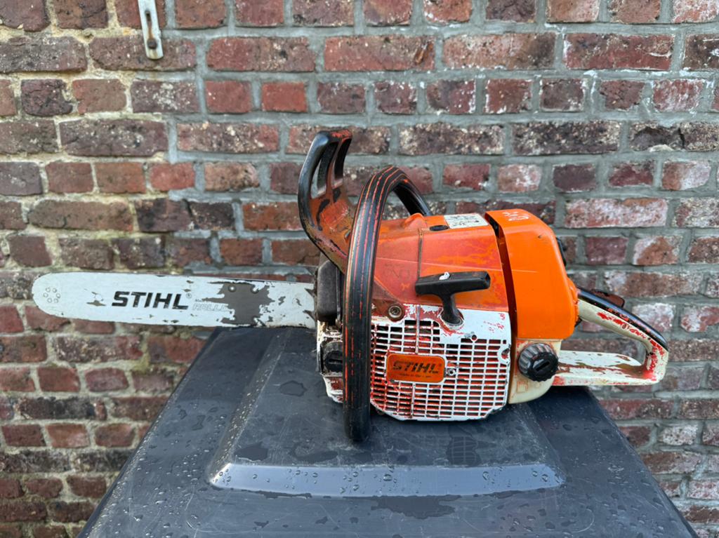 Kettingzaag Stihl (niet compleet), Tuin en Terras, Ophalen, Gebruikt