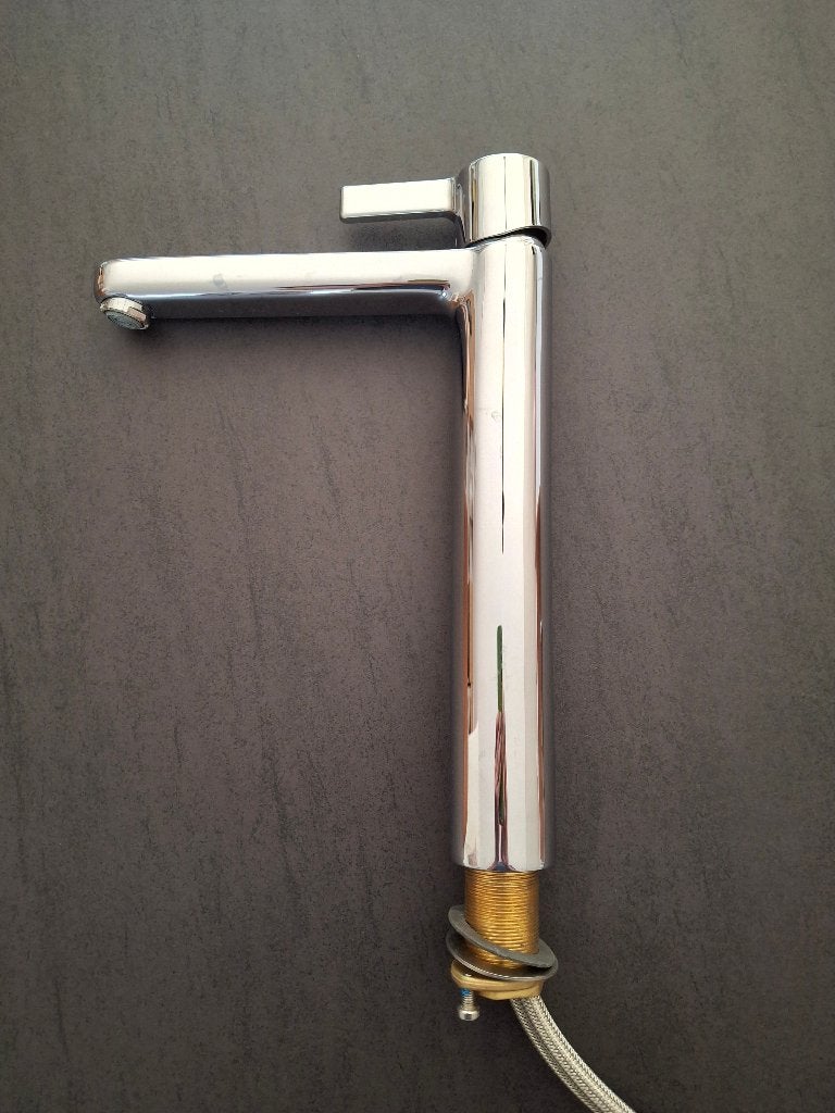 2 themostatische mengkranen Hansgrohe Talis, Doe-het-zelf en Bouw, Ophalen of Verzenden, Gebruikt, Chroom, Kraan
