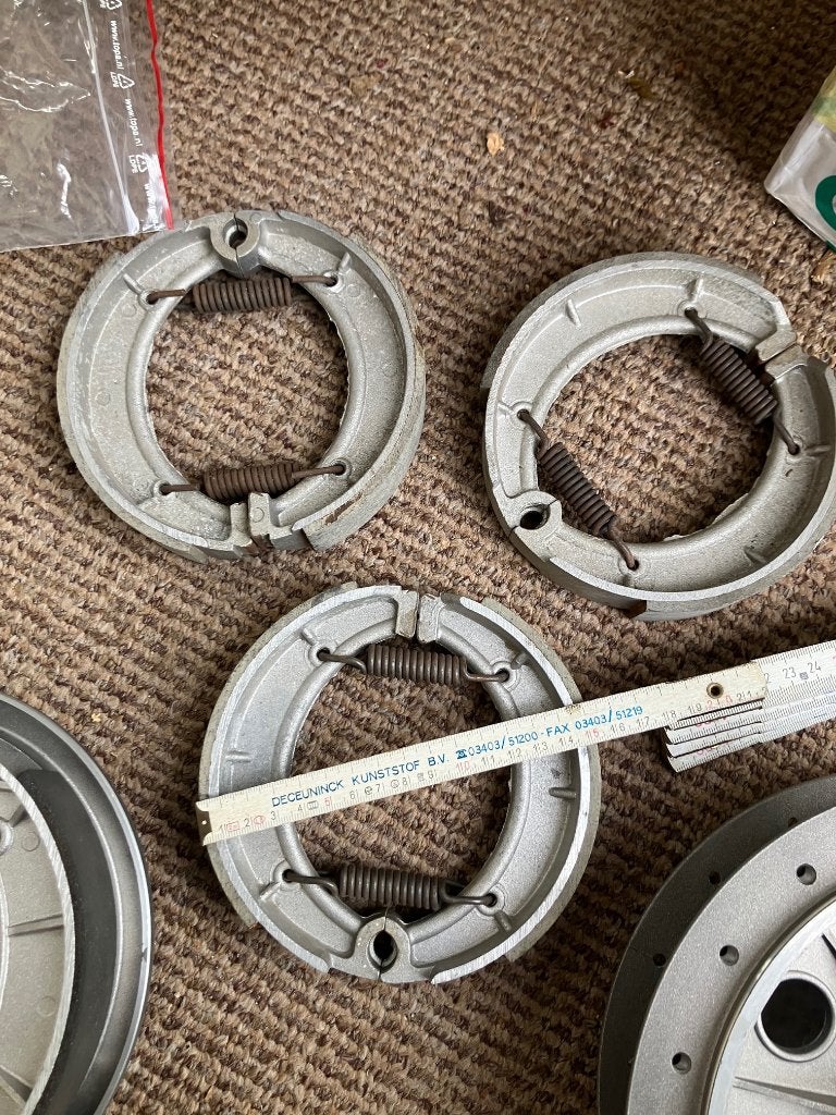 jeu de mâchoires de frein Grimeca Ducati Benelli Moto Guzzi, Enlèvement ou Envoi, Neuf