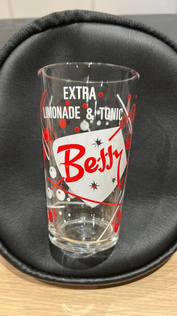 Willy vandersteen limonade glas Bessy, Verzamelen, Ophalen of Verzenden