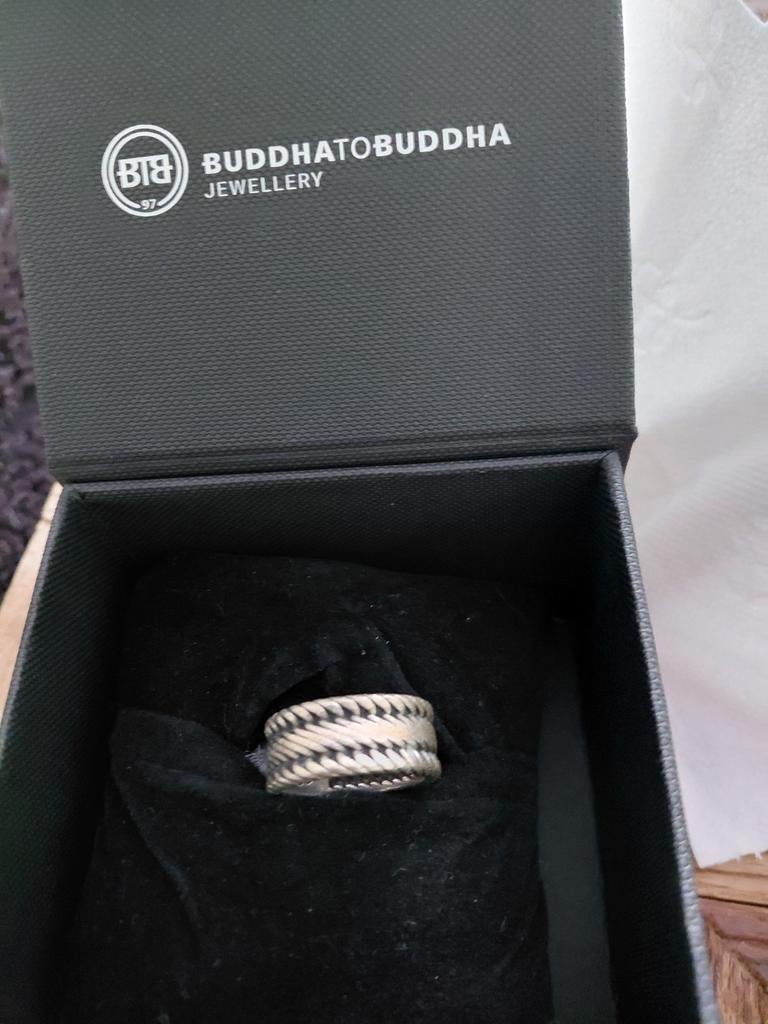 Ring maat 21 buddha to buddha, Handtassen en Accessoires, Ophalen, Zo goed als nieuw, 20 of groter, Dame of Heer