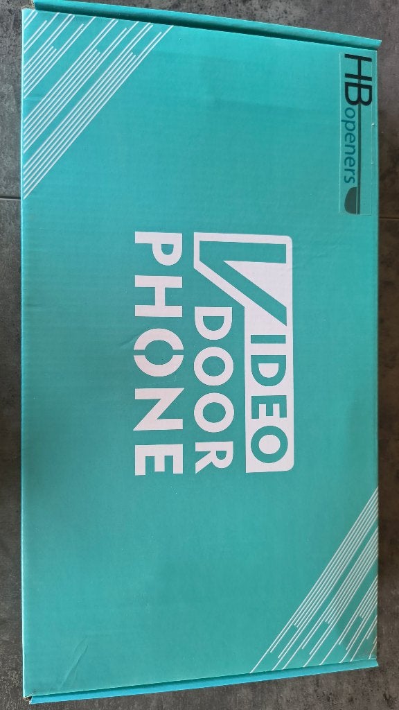 Deurbel met video, Ophalen, Nieuw, Bedraad