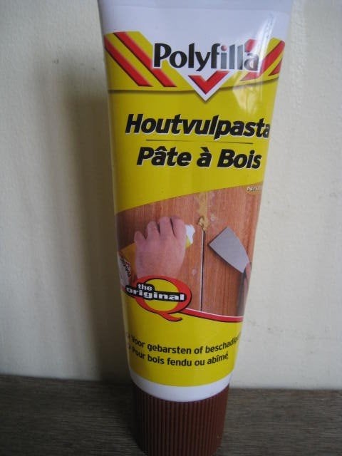 90% vol : Polyfilla houtvulpasta vr binnen en buite, 330gr, Doe-het-zelf en Bouw, Hout en Planken, Ophalen